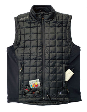 Volt Fusion Heated Vest comes with everything you need to heat using the motorcycle or rechargeable battery