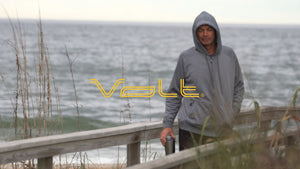 Volt Heated Hoodie is powered by a 5v Rechargeable USB battery