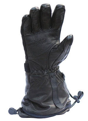 All leather heated gloves by Volt are perfect for skiing