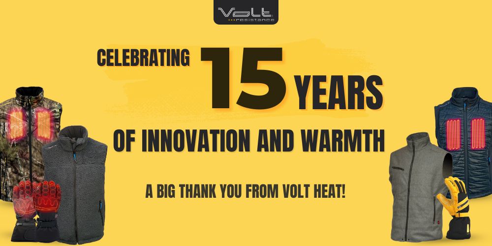 Celebrating 15 Years of Innovation and Warmth – A Big Thank You from Volt Heat