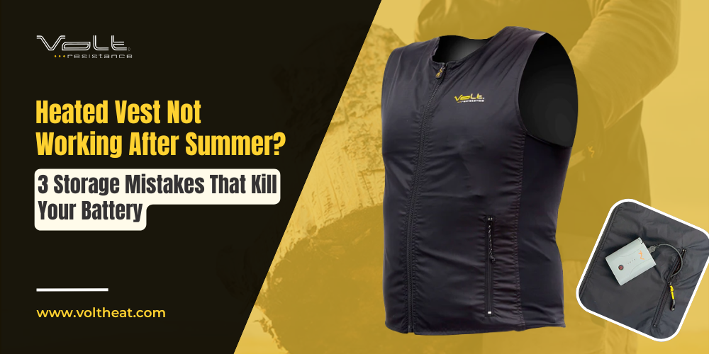 Heated Vest Not Working After Summer