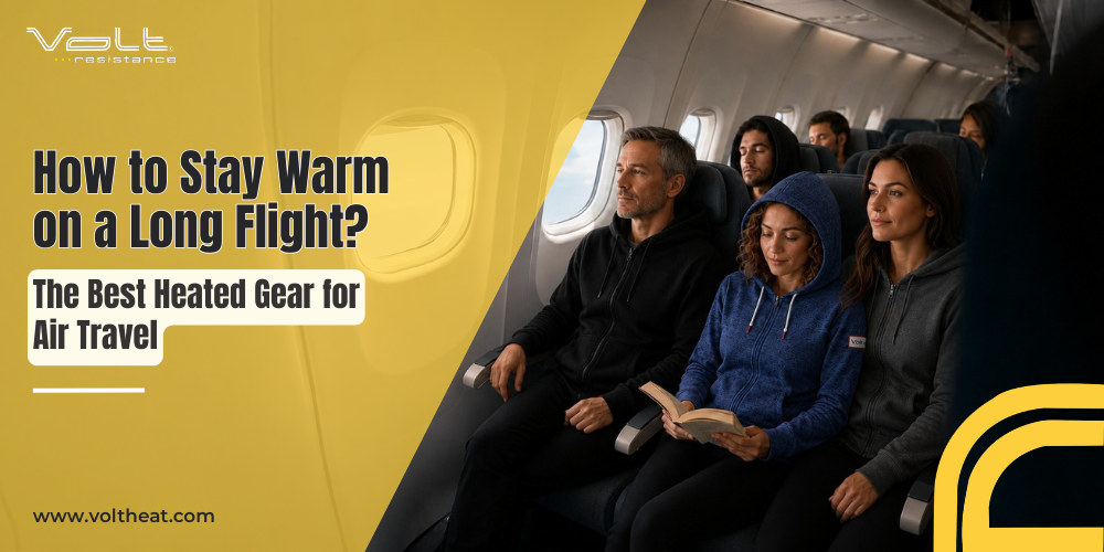 How to Stay Warm on a Long Flight? The Best Heated Gear for Air Travel