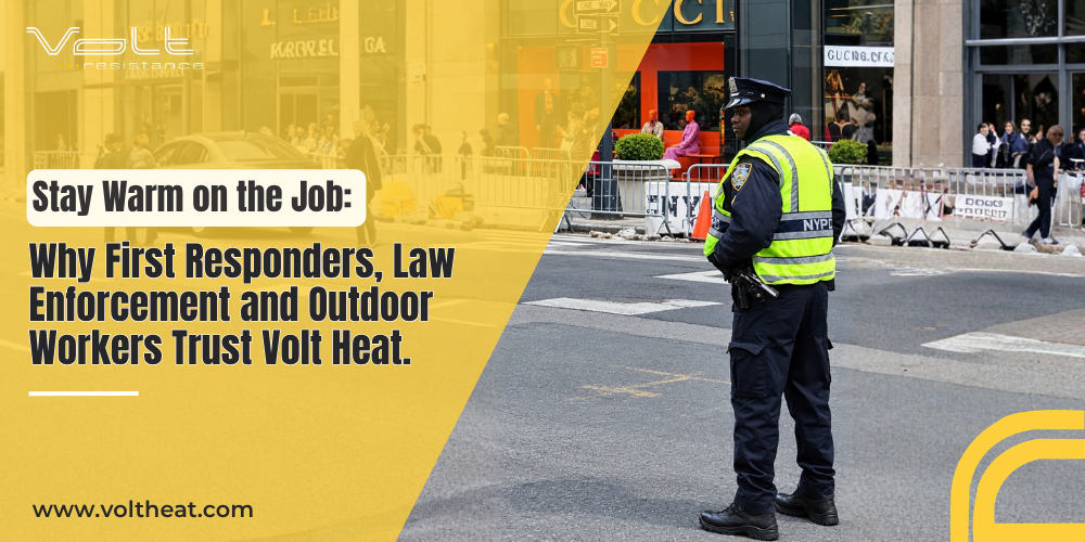 Stay Warm on the Job: Why First Responders, Law Enforcement and Outdoor Workers Trust Volt Heat