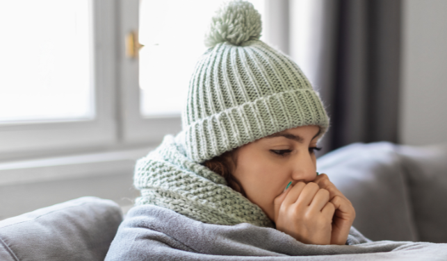 STAYING WARM WHEN THE AC IS CRANKED UP