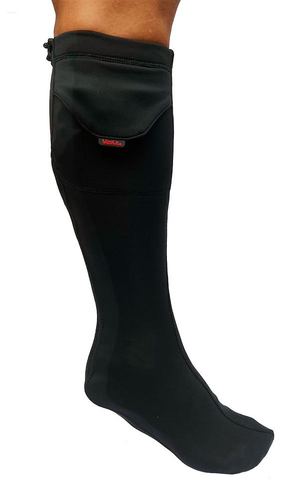 volt reachargeable battery powered electrically heated warming socks