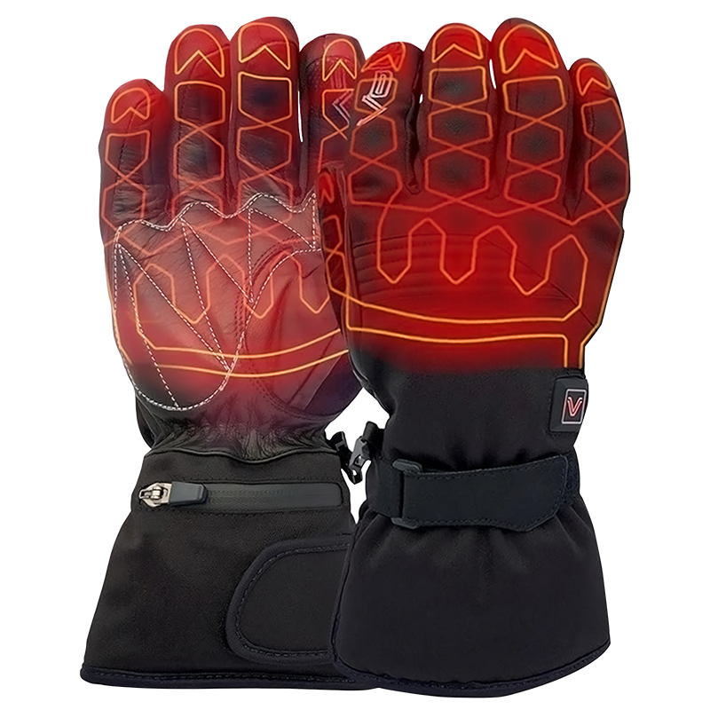 best all purpose battery powered heated electric glove with fingertip heating