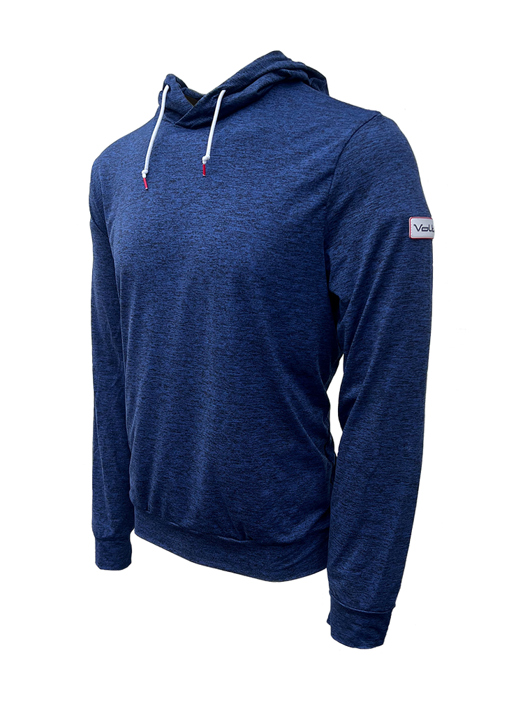 Volt Heat 5V Mid-Layer Heated Pullover Blue Hoodie | Shop Now