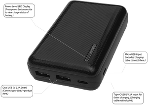 5v Nylon Insulated Heated Vest