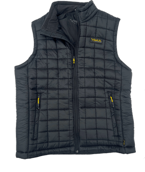 men's insulated puffer electric heated recharged battery powered heated vest front 1000