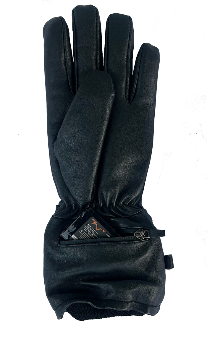 Urban Leather Dress Heated Gloves