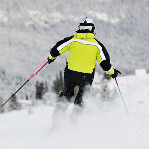 rechargeable battery powered heated electric clothing from volt heat for skiing
