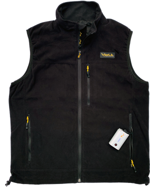 Fleece Heated Vest with 7v rechargeable battery