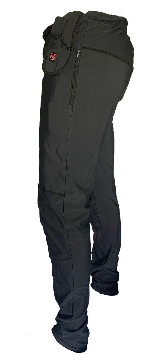 Heated pants top for men