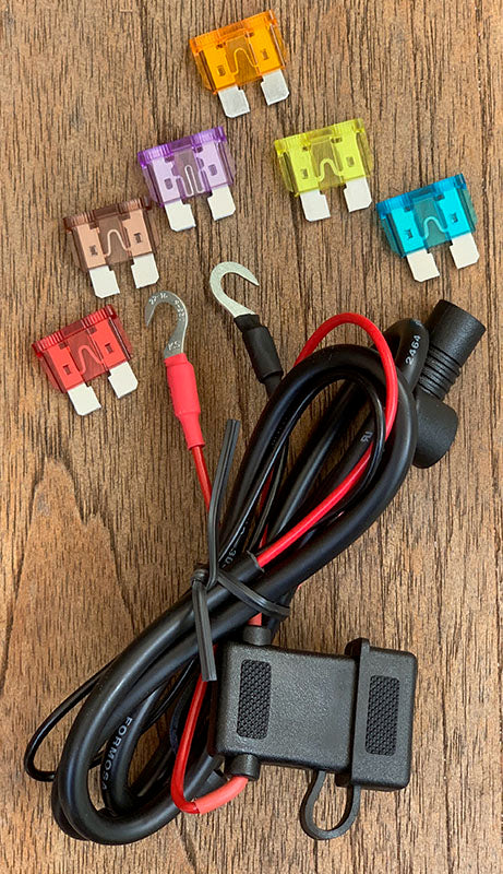 Assorted fuse pack for Volt 12V electric heated clothing wiring harness