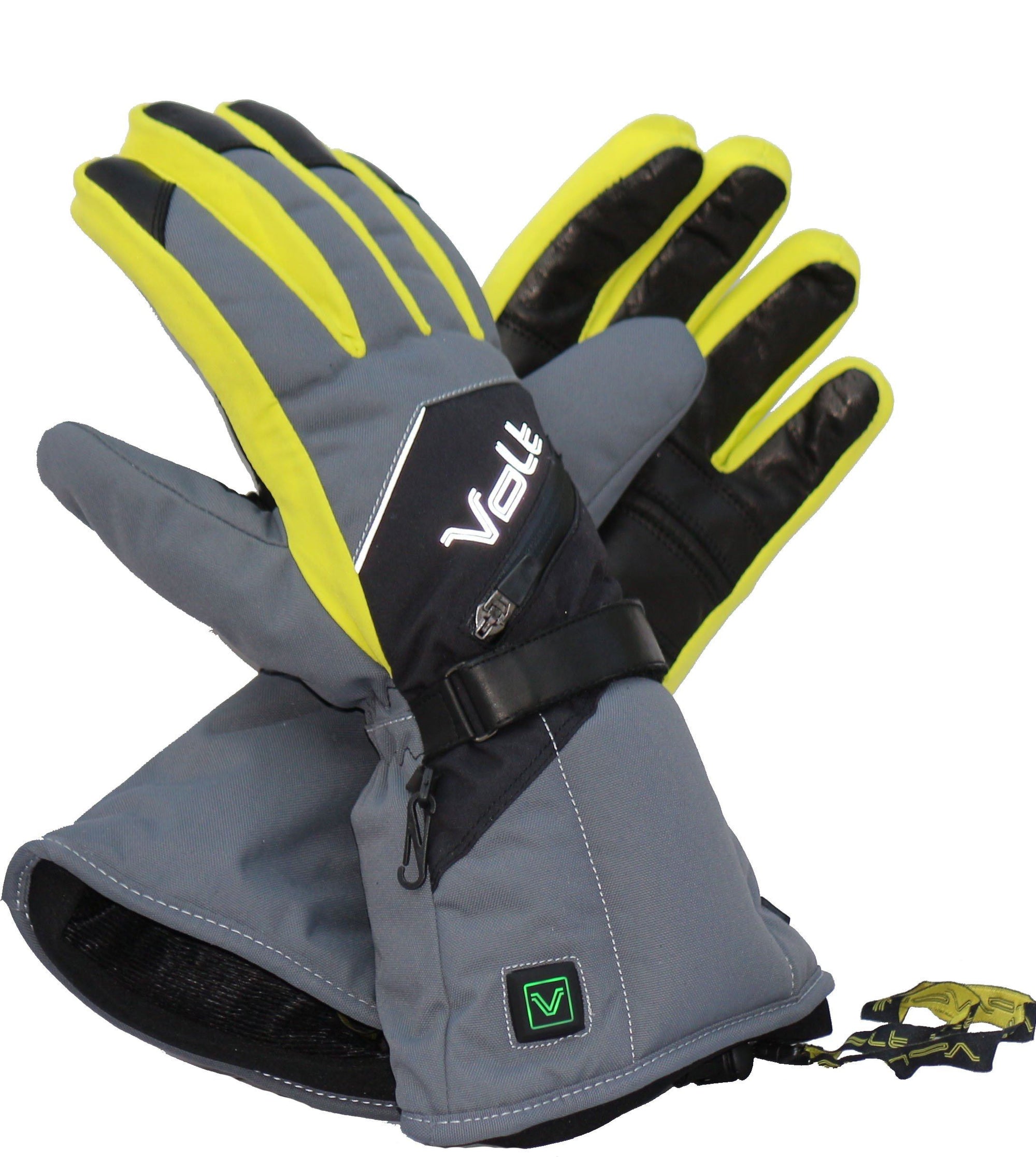 heated gloves bicycle Battery Winter Cycling Gloves 3 Heating Levels mountaineering cloth fabric REV'IT! Liberty H2O Heated Gloves