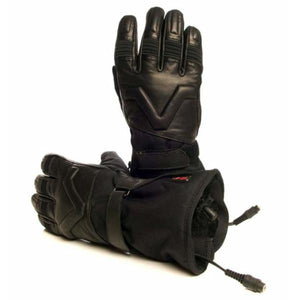 Gloves - MOTO 12v Leather Motorcycle Heated Gloves
