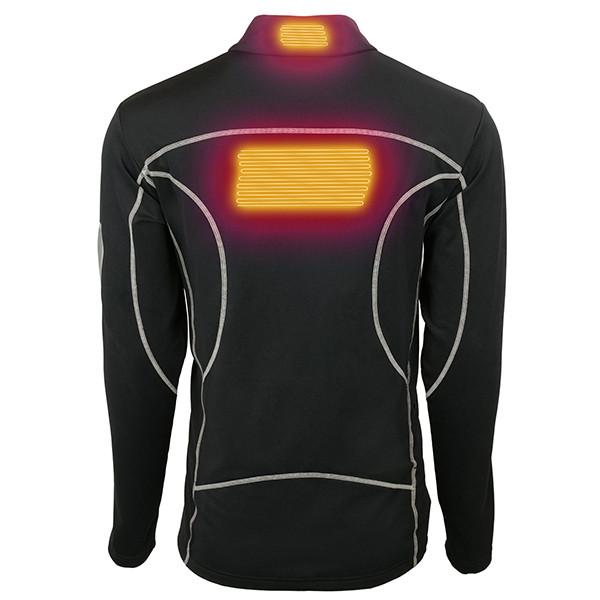 Jackets - THZ Men 5V Heated Thermal Half-Zip Pullover