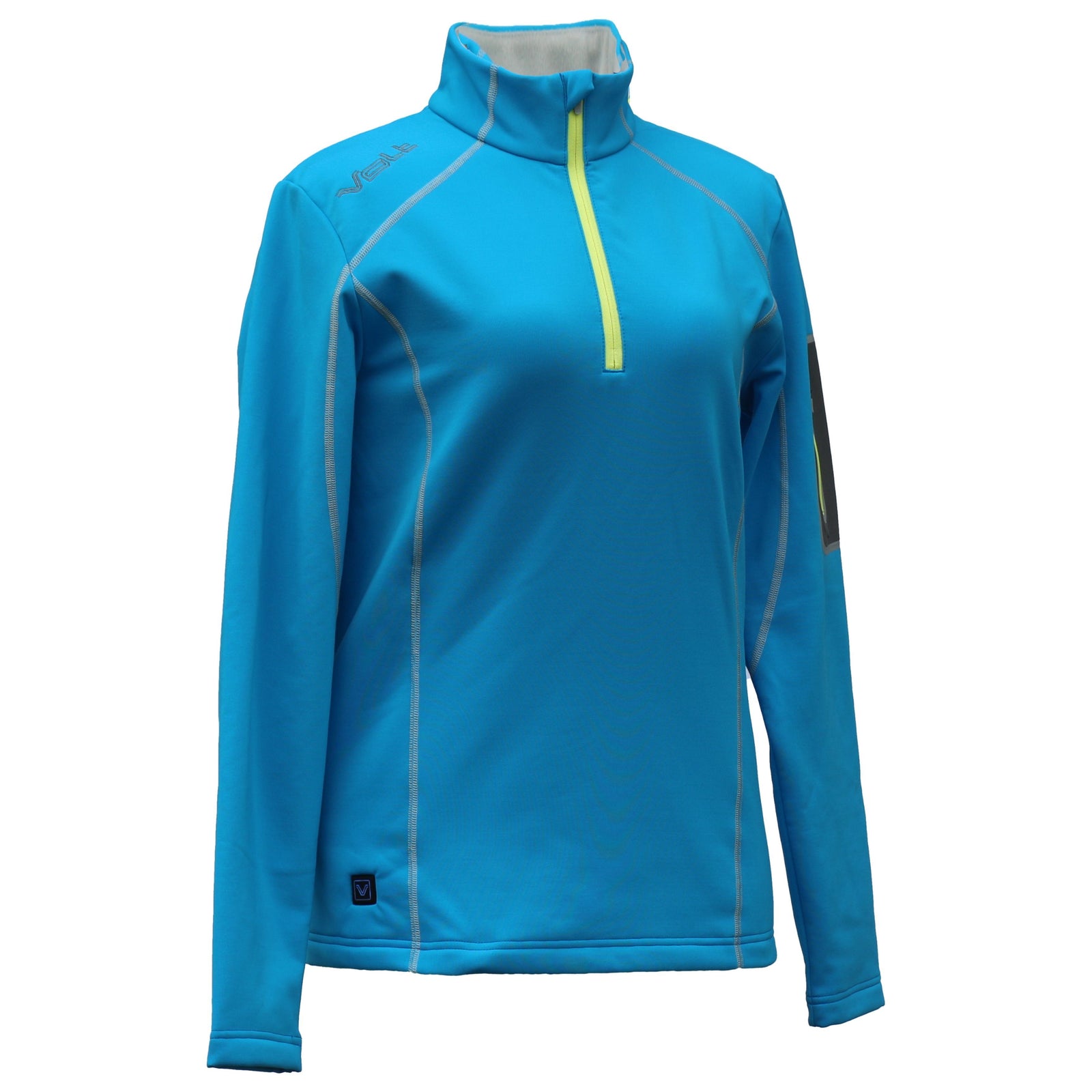 Jackets - THZ Women 5V Heated Thermal Half-Zip Pullover