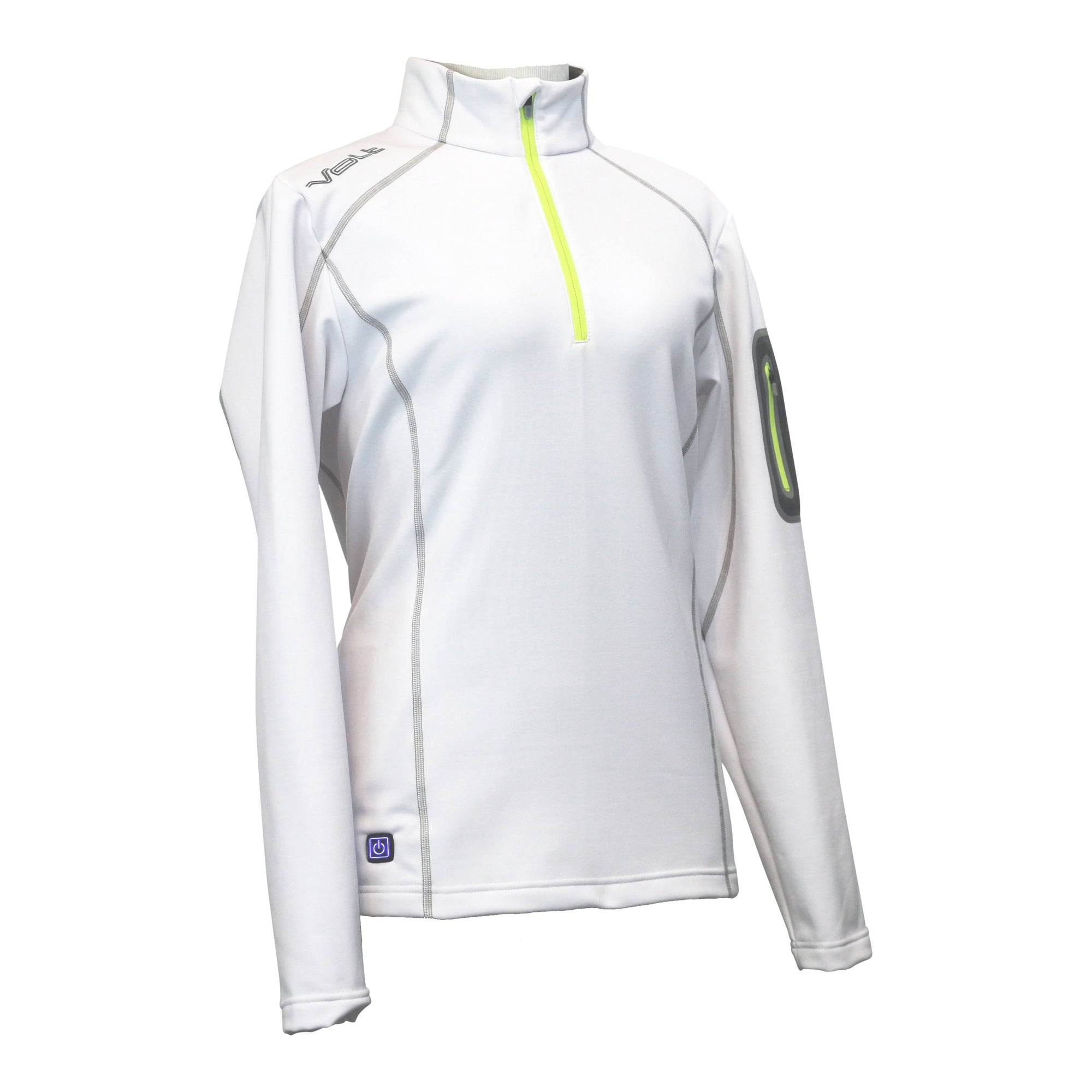 Jackets - THZ Women 5V Heated Thermal Half-Zip Pullover