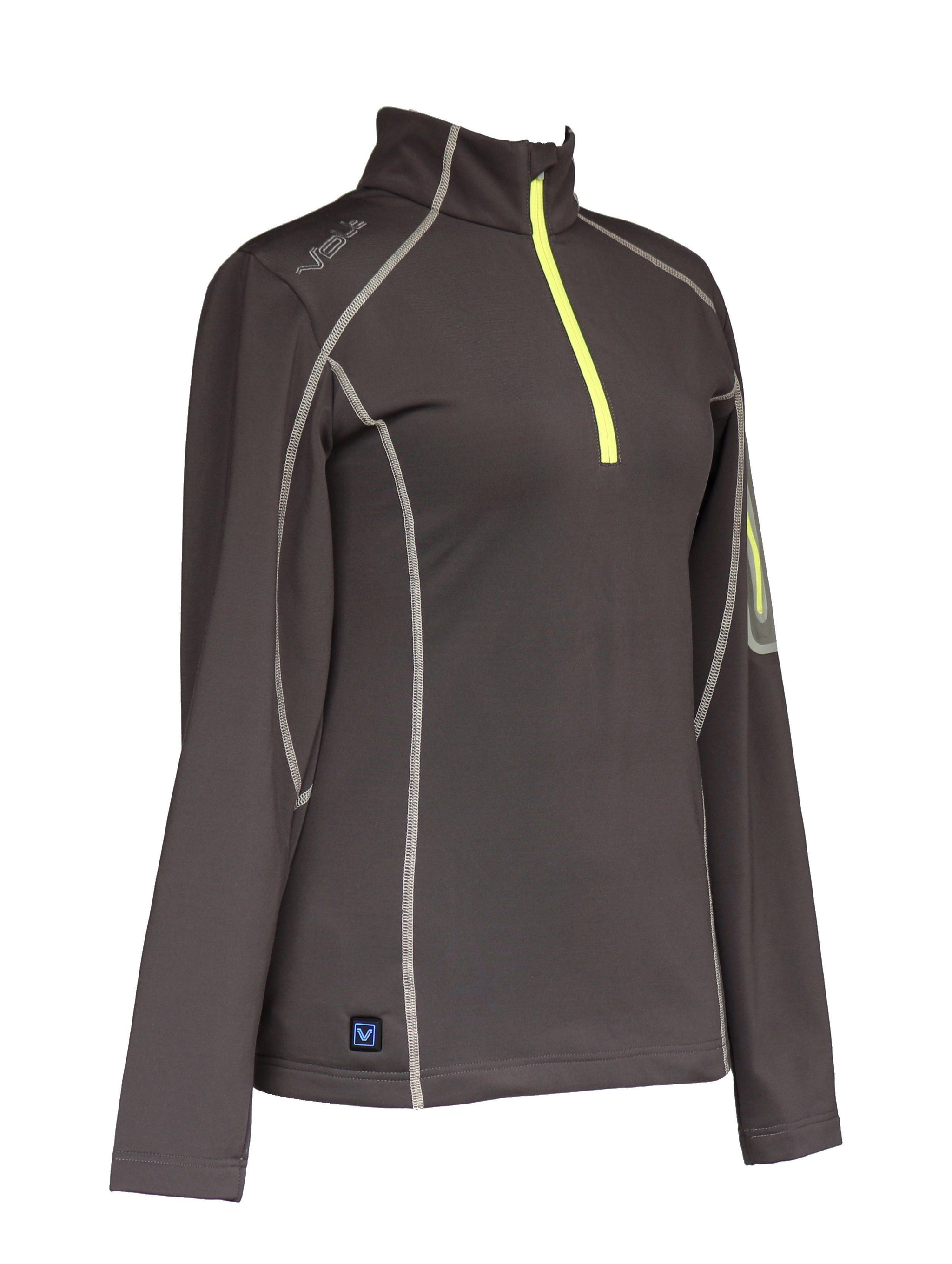 THZ Women 5V Heated Thermal Half-Zip Pullover - Volt Heat