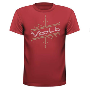 Shirts - Volt Logo Gear Retro Red Shirt