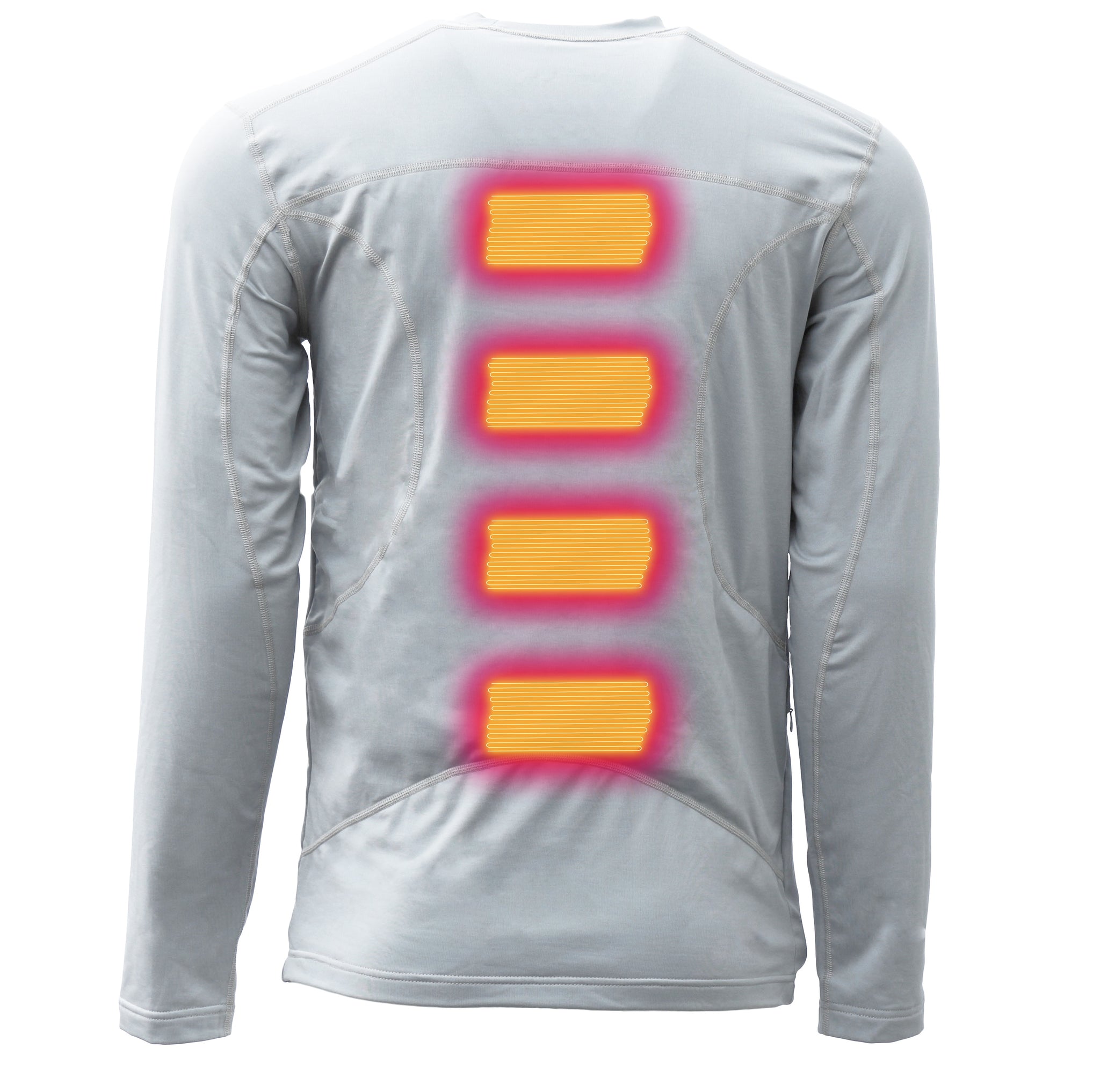 USB Electric Heated Underwear Winter Thermal Baselayer Shirt And